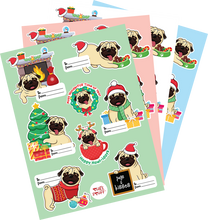 Cargar imagen en el visor de la galería, Holiday Sticker Set - 5 Sheet Pack