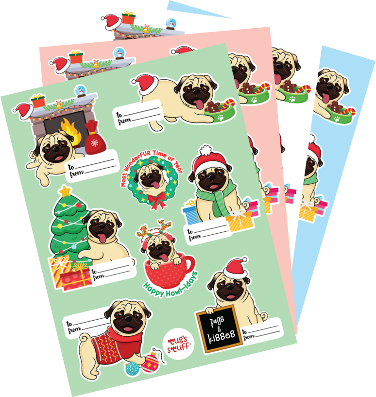 Holiday Sticker Set - 5 Sheet Pack