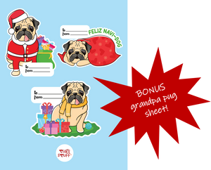 Holiday Sticker Set - 5 Sheet Pack