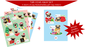 Holiday Sticker Set - 5 Sheet Pack